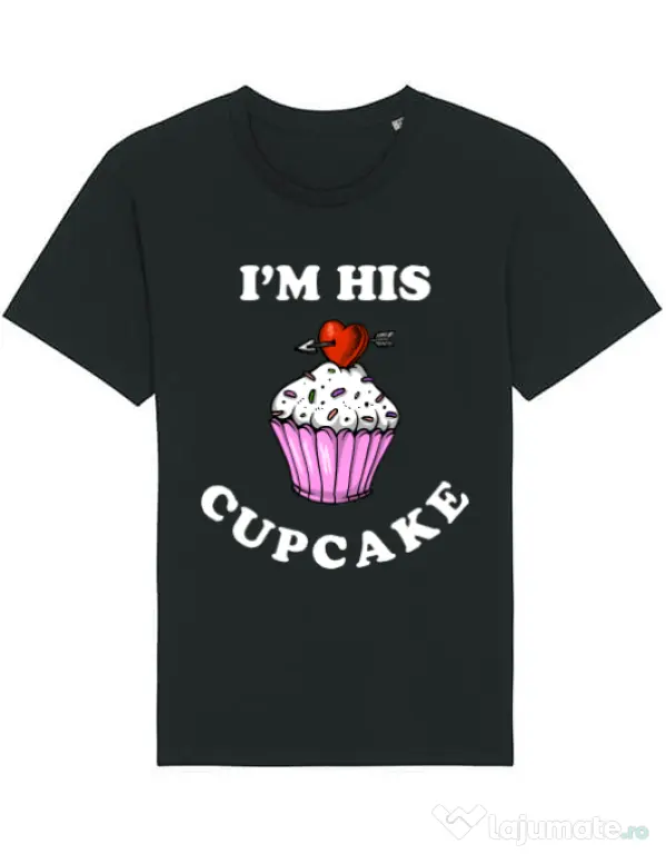 Tricou STANLEY STELLA barbat His cupcake Negru