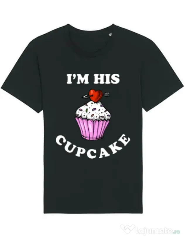 Tricou STANLEY STELLA barbat His cupcake Negru