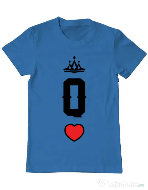 Tricou ADLER barbat Queen Albastru azuriu