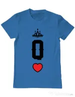 Tricou ADLER barbat Queen Albastru azuriu
