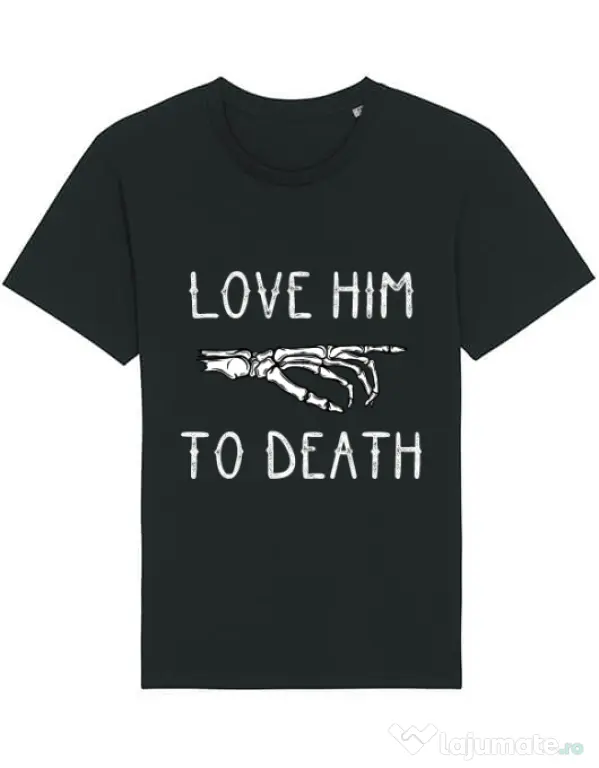 Tricou STANLEY STELLA barbat Love him to death Negru