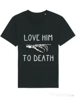 Tricou STANLEY STELLA barbat Love him to death Negru