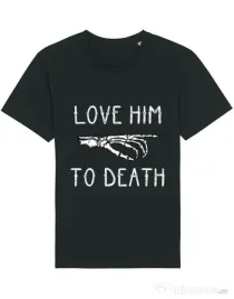 Tricou STANLEY STELLA barbat Love him to death Negru