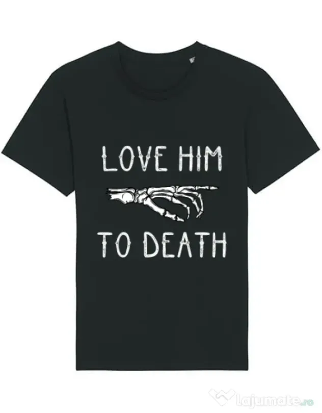 Tricou STANLEY STELLA barbat Love him to death Negru