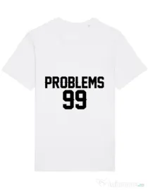 Tricou STANLEY STELLA barbat 99 Problems Alb