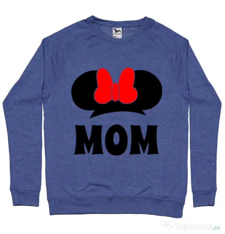 Bluza ADLER barbat Mouse mom Albastru melanj