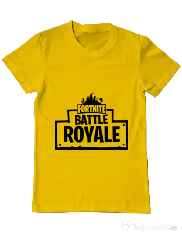 Tricou ADLER barbat Battle royale 2 Galben
