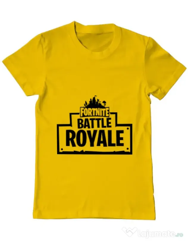 Tricou ADLER barbat Battle royale 2 Galben