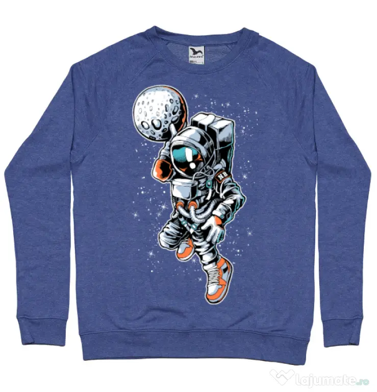 Bluza ADLER barbat Astronaut Albastru melanj