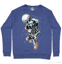 Bluza ADLER barbat Astronaut Albastru melanj