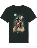 Tricou STANLEY STELLA barbat Astronaut - DJ Negru
