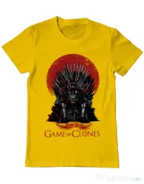 Tricou ADLER barbat Game of Clones Galben