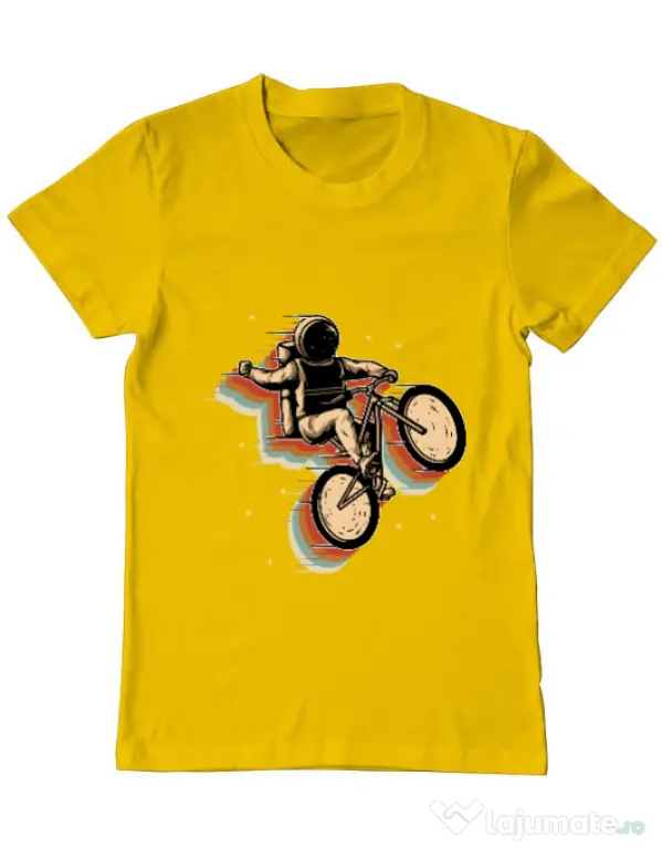 Tricou ADLER barbat Cycling space Galben
