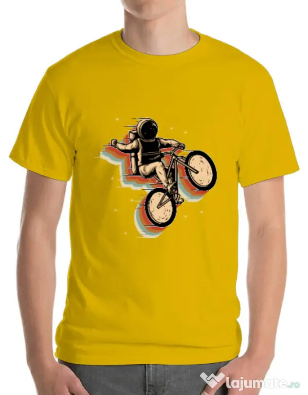 Tricou ADLER barbat Cycling space Galben