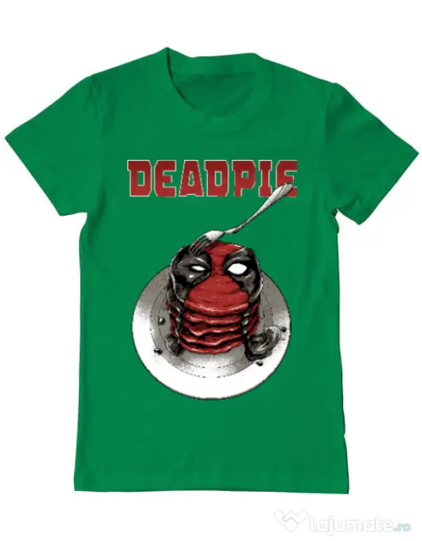 Tricou ADLER barbat Deadpie Verde mediu