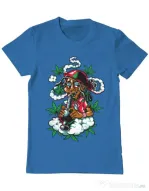 Tricou ADLER barbat Jamaican Albastru azuriu