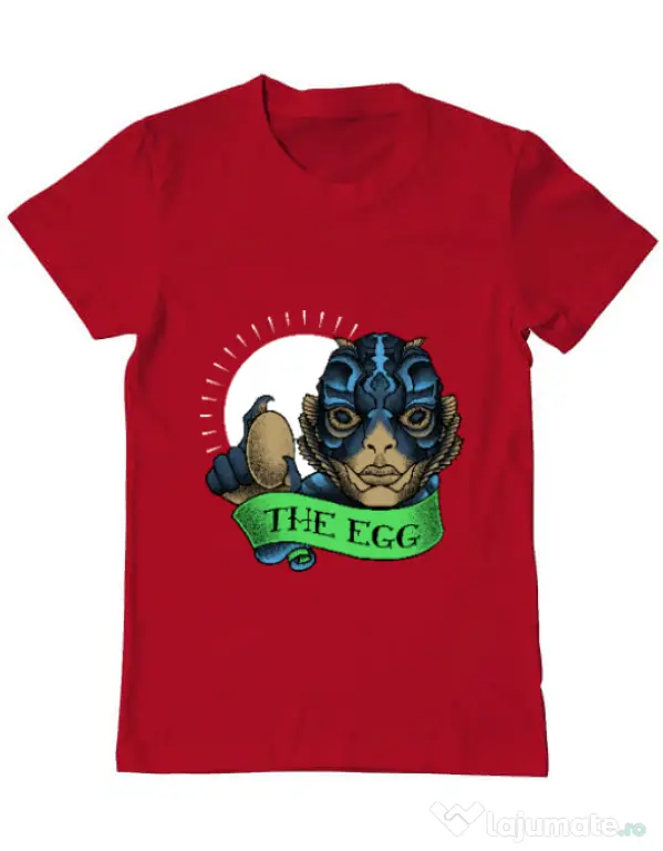 Tricou ADLER barbat Shape of water Rosu
