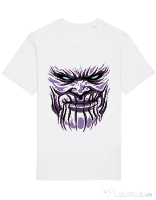 Tricou STANLEY STELLA barbat Thanos mask Alb