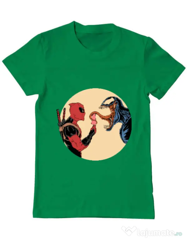 Tricou ADLER barbat Venom icecream Verde mediu