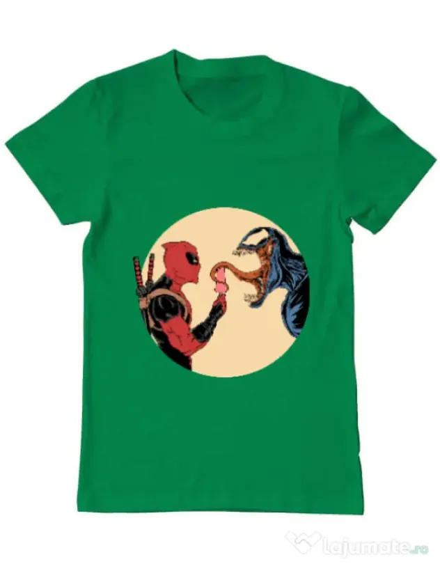 Tricou ADLER barbat Venom icecream Verde mediu