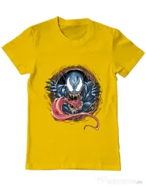 Tricou ADLER barbat Venom rise Galben