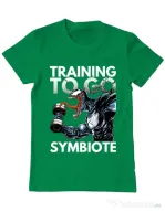 Tricou ADLER barbat Venom training Verde mediu