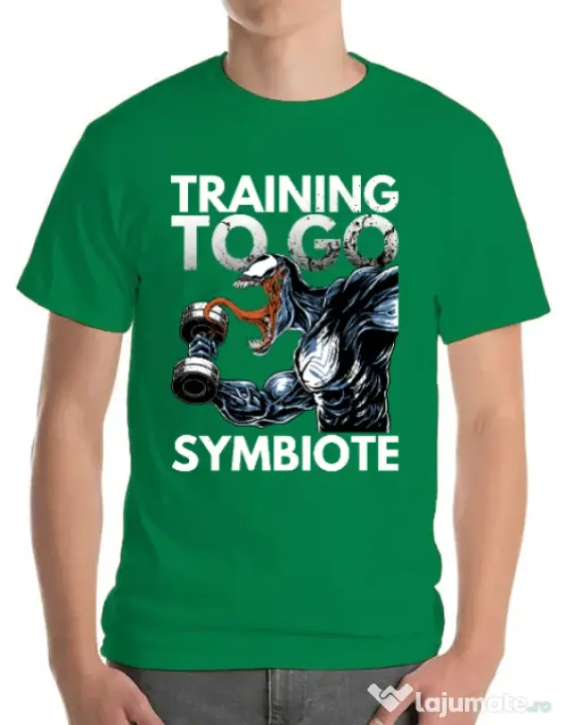 Tricou ADLER barbat Venom training Verde mediu