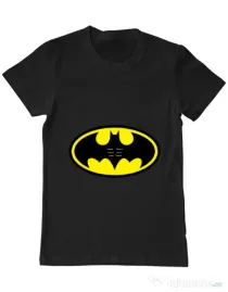 Tricou ADLER barbat Six pack Batman Negru