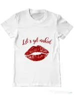 Tricou ADLER barbat Lets get naked Alb