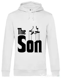 Hoodie barbat cu gluga The Son Alb