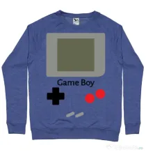 Bluza ADLER barbat Game boy Albastru melanj