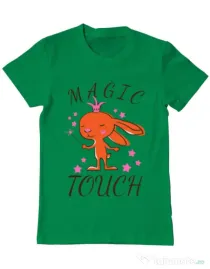 Tricou ADLER barbat Magic touch Verde mediu