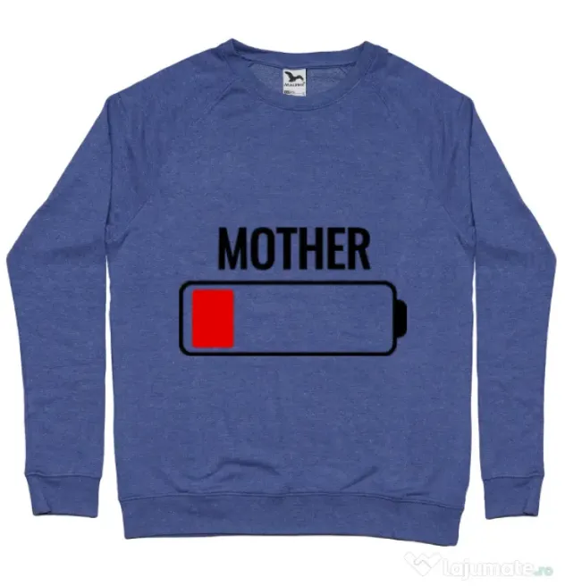 Bluza ADLER barbat Mother battery Albastru melanj