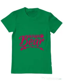 Tricou ADLER barbat Mama bear Verde mediu