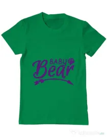 Tricou ADLER barbat Baby bear Verde mediu