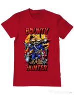 Tricou ADLER barbat Bounty hunter Rosu