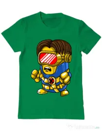 Tricou ADLER barbat Cyclops minion Verde mediu