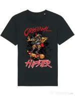 Tricou STANLEY STELLA barbat Original hipster Negru