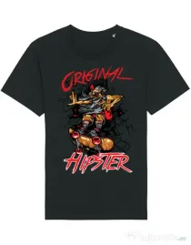 Tricou STANLEY STELLA barbat Original hipster Negru