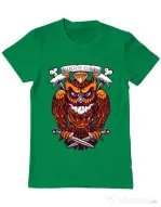 Tricou ADLER barbat Rogue owl Verde mediu
