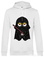 Hoodie barbat cu gluga Vader minion Alb