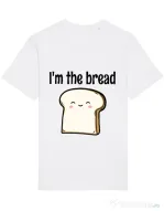 Tricou STANLEY STELLA barbat I am the bread Alb