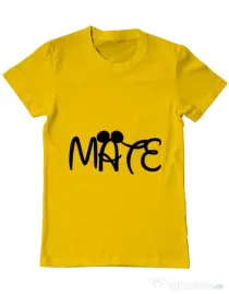 Tricou ADLER barbat Mate Galben