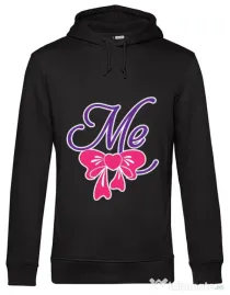 Hoodie barbat cu gluga Me Negru