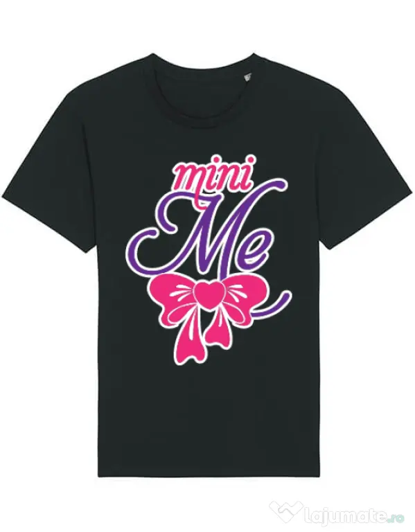 Tricou STANLEY STELLA barbat Mini me Negru