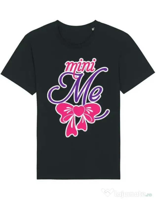 Tricou STANLEY STELLA barbat Mini me Negru