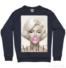 Bluza ADLER barbat Bubblegum Denim inchis