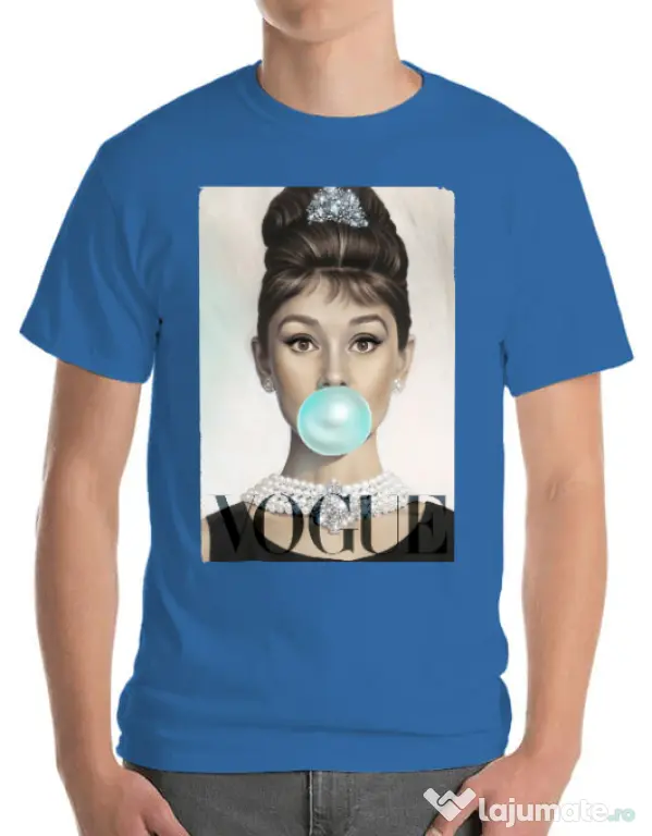 Tricou ADLER barbat Audrey Albastru azuriu