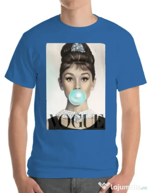 Tricou ADLER barbat Audrey Albastru azuriu