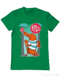 Tricou ADLER barbat Haters gonna hate Verde mediu